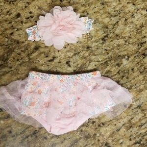 Headband and bloomer set ! Only worn once